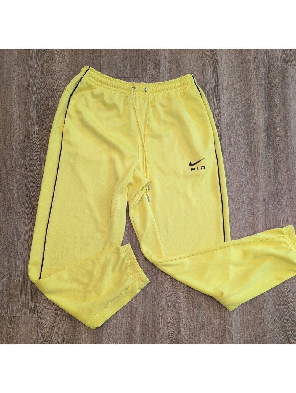 Nike Air Jogger Pants Yellow Strike M Poly Knit Track Pants DQ4218-765 dopamine
